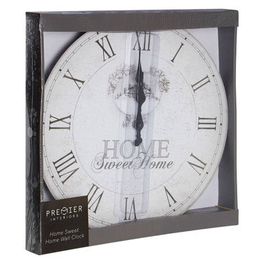 Home Sweet Home Wall Clock