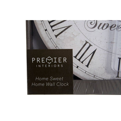 Home Sweet Home Wall Clock