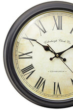 Robello Black Lined Rim Wall Clock