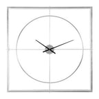 Trinity Silver Finish Wall Clock