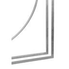 Trinity Silver Finish Wall Clock
