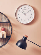 Elko Round Copper Finish Wall Clock