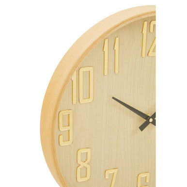 Vitus Natural Wall Clock
