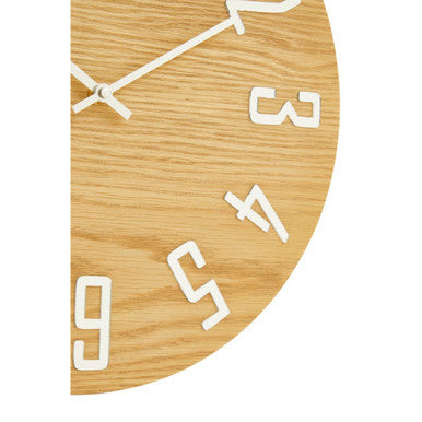 Vitus Natural Wood Effect Wall Clock