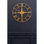 Vitus Gold And Silver Wall Clock