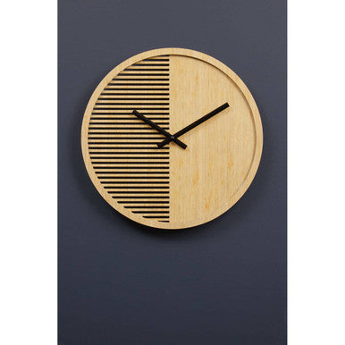 Vitus Small Wooden Effect Wall Clock