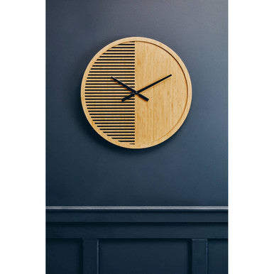 Vitus Large Wooden Wall Clock