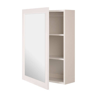 Port Mirrored Wall Cabinet With 2 Inner Shelves