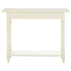 Heritage 2 Drawers White Console Table