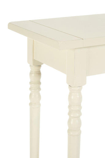 Heritage 2 Drawers White Console Table