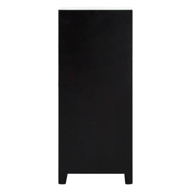 Verona Curved Tall Boy Drawers