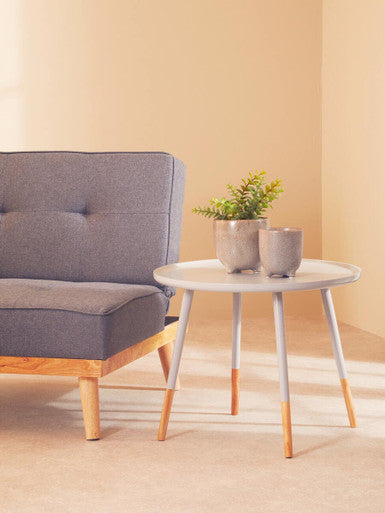 Viborg Grey Large Round Side Table