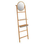 Carrick 5 Tier Towel Rack With Mirror