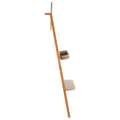Carrick 5 Tier Towel Rack With Mirror