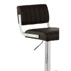 Stockholm Black Channel Design Seat Bar Stool