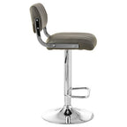 Stockholm Grey Channel Design Seat Bar Stool