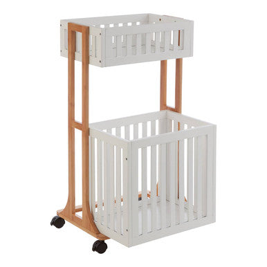 Nostra 2 Tier Storage Trolley