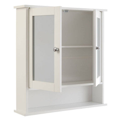 Portland Bathroom Cabinet With Mirrored Doors