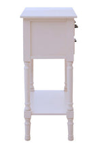 Heritage 3 Drawers Pearl White Console Table