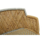Rowan Two Seater Natural And Silver Sofa