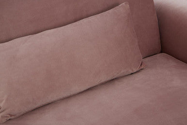 Hatton Pink Velvet Sofa Bed