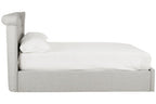Edison Light Grey Ottoman Double Bed