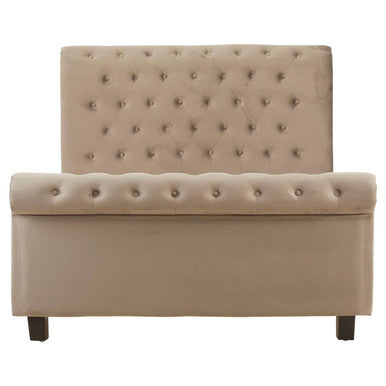 Orlando Grey Ottoman Double Bed