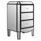 Tiffany 3 Drawer Mirrored Chest