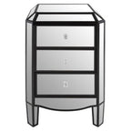 Tiffany 3 Drawer Mirrored Chest