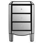 Tiffany 3 Drawer Mirrored Chest
