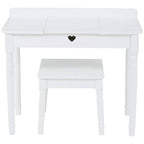 Children Dressing Table And Stool