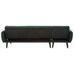 Serene 3 Seat Green Sofa Bed