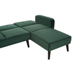 Serene 3 Seat Green Sofa Bed