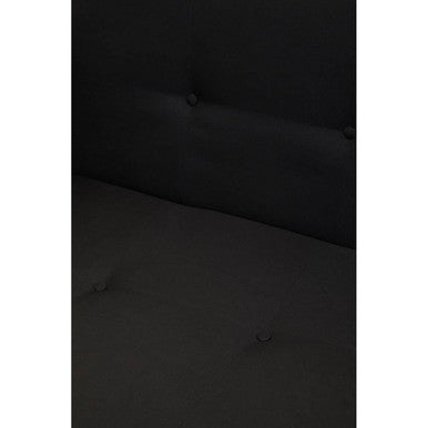 Hansa Hagen Black Large Corner Sofa Bed