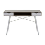 Bradbury Two Drawer Light Oak Veneer Desk
