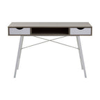 Bradbury Two Drawer Light Oak Veneer Desk