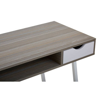 Bradbury Two Drawer Light Oak Veneer Desk