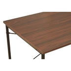 Bradbury Dark Walnut Veneer Desk With Drawers