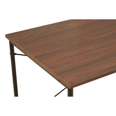 Bradbury Dark Walnut Veneer Desk With Drawers