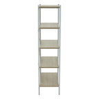 Bradbury Five Tier Natural Oak Shelf Unit