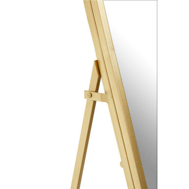 Farran Gold Finish Floor Mirror