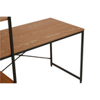 Laxton Red Pomelo Desk With Shelves