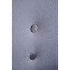 Loretta Grey Velvet Button Detail Chair