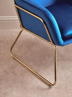 Xander Midnight Velvet Armchair