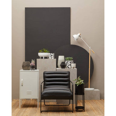 Academy One Door White Cabinet