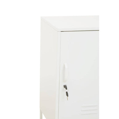 Academy One Door White Cabinet