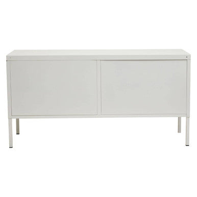 Academy Two Door White Locker Cabinet
