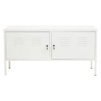 Academy Two Door White Locker Cabinet