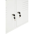 Academy Two Door White Locker Cabinet