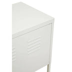 Academy Two Door White Locker Cabinet